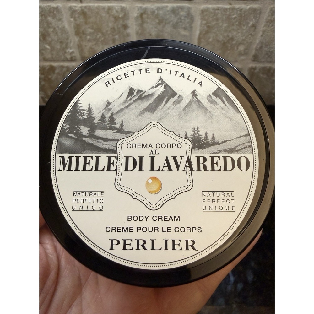 Perlier HONEY Miele Di Lavaredo Nurturing  Body Cream  6.7 oz Sealed Italy 200ml